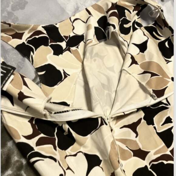 Vany New York Ladies Size 6 Multicolor Sleeveless cotton blend Floral Dress - Picture 12 of 16